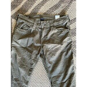 TRUE‎ RELIGION ROCCO Relaxed SKINNY Jeans Sz 32 Green